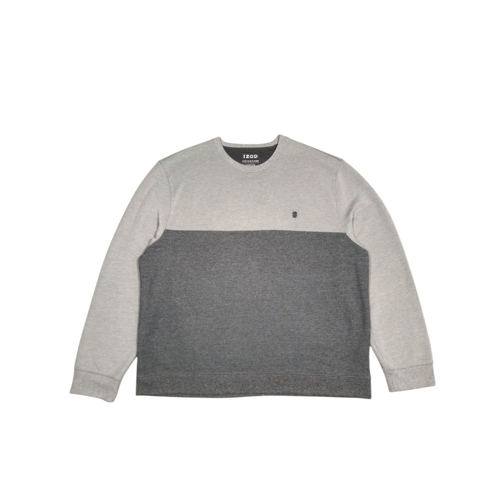 IZOD AdvantagePerformance Stretch Gray Sweater Size XXL